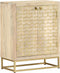 vidaXL - Dressoir - met - 2 - deuren - 55x30x70 - cm - massief - mangohout