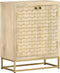 vidaXL - Dressoir - met - 2 - deuren - 55x30x70 - cm - massief - mangohout