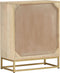 vidaXL - Dressoir - met - 2 - deuren - 55x30x70 - cm - massief - mangohout