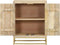 vidaXL - Dressoir - met - 2 - deuren - 55x30x70 - cm - massief - mangohout