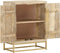 vidaXL - Dressoir - met - 2 - deuren - 55x30x70 - cm - massief - mangohout