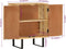 vidaXL - Dressoir - met - 2 - deuren - 55x35x70 - cm - massief - mangohout