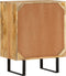vidaXL - Dressoir - met - 2 - deuren - 55x35x70 - cm - massief - mangohout