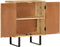 vidaXL - Dressoir - met - 2 - deuren - 55x35x70 - cm - massief - mangohout