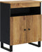 vidaXL - Dressoir - met - 2 - deuren - 60x33x75 - cm - massief - mangohout