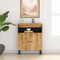 vidaXL - Dressoir - met - 2 - deuren - 60x33x75 - cm - massief - mangohout