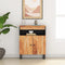 vidaXL - Dressoir - met - 2 - deuren - 60x33x75 - cm - massief - acaciahout