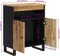 vidaXL - Dressoir - met - 2 - deuren - 60x33x75 - cm - massief - mangohout