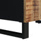 vidaXL - Dressoir - met - 2 - deuren - 60x33x75 - cm - massief - mangohout