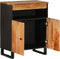 vidaXL - Dressoir - met - 2 - deuren - 60x33x75 - cm - massief - acaciahout