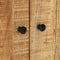 vidaXL - Dressoir - met - 2 - deuren - 60x33x75 - cm - massief - mangohout