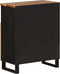 vidaXL - Dressoir - met - 2 - deuren - 60x33x75 - cm - massief - acaciahout