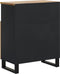 vidaXL - Dressoir - met - 2 - deuren - 60x33x75 - cm - massief - mangohout