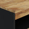 vidaXL - Dressoir - met - 2 - deuren - 60x33x75 - cm - massief - mangohout