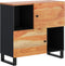 vidaXL - Dressoir - met - 2 - deuren - 80x33x75 - cm - massief - acaciahout