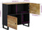vidaXL - Dressoir - met - 2 - deuren - 80x33x75 - cm - massief - mangohout