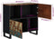 vidaXL - Dressoir - met - 2 - deuren - 80x33x75 - cm - massief - gerecycled - hout