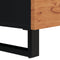 vidaXL - Dressoir - met - 2 - deuren - 80x33x75 - cm - massief - acaciahout