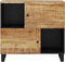 vidaXL - Dressoir - met - 2 - deuren - 80x33x75 - cm - massief - mangohout
