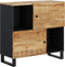vidaXL - Dressoir - met - 2 - deuren - 80x33x75 - cm - massief - mangohout
