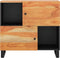 vidaXL - Dressoir - met - 2 - deuren - 80x33x75 - cm - massief - acaciahout
