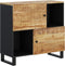 vidaXL - Dressoir - met - 2 - deuren - 80x33x75 - cm - massief - mangohout