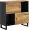 vidaXL - Dressoir - met - 2 - deuren - 80x33x75 - cm - massief - mangohout