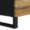 vidaXL - Dressoir - met - 2 - deuren - 80x33x75 - cm - massief - mangohout