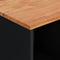 vidaXL - Dressoir - met - 2 - deuren - 80x33x75 - cm - massief - acaciahout