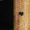 vidaXL - Dressoir - met - 2 - deuren - 90x33x75 - cm - massief - mangohout