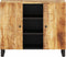 vidaXL - Dressoir - met - 2 - deuren - 90x33x75 - cm - massief - mangohout