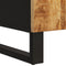 vidaXL - Dressoir - met - 2 - deuren - 90x33x75 - cm - massief - mangohout