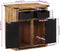 vidaXL - Dressoir - met - 2 - lades - 55x35x60 - cm - massief - mangohout