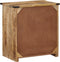 vidaXL - Dressoir - met - 2 - lades - 55x35x60 - cm - massief - mangohout