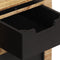 vidaXL - Dressoir - met - 2 - lades - 55x35x60 - cm - massief - mangohout