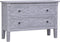 vidaXL - Dressoir - met - 2 - lades - 90x30x60 - cm - massief - mahoniehout