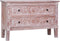 vidaXL - Dressoir - met - 2 - lades - 90x30x60 - cm - massief - mahoniehout