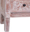 vidaXL - Dressoir - met - 2 - lades - 90x30x60 - cm - massief - mahoniehout
