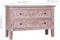 vidaXL - Dressoir - met - 2 - lades - 90x30x60 - cm - massief - mahoniehout