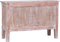 vidaXL - Dressoir - met - 2 - lades - 90x30x60 - cm - massief - mahoniehout