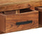 vidaXL - Dressoir - met - 3 - lades - 110x30x80 - cm - massief - acaciahout