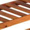 vidaXL - Dressoir - met - 3 - lades - 110x30x80 - cm - massief - acaciahout