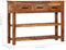 vidaXL - Dressoir - met - 3 - lades - 110x30x80 - cm - massief - acaciahout