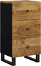 vidaXL - Dressoir - met - 3 - lades - 40x33,5x75 - cm - massief - mangohout