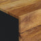 vidaXL - Dressoir - met - 3 - lades - 40x33,5x75 - cm - massief - mangohout