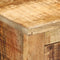 vidaXL - Dressoir - met - 3 - lades - 80x30x65 - cm - massief - ruw - mangohout
