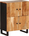 vidaXL - Dressoir - met - 4 - deuren - 60x33x75 - cm - massief - acaciahout