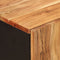 vidaXL - Dressoir - met - 4 - deuren - 60x33x75 - cm - massief - acaciahout