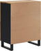 vidaXL - Dressoir - met - 4 - deuren - 60x33x75 - cm - massief - mangohout