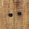 vidaXL - Dressoir - met - 4 - deuren - 60x33x75 - cm - massief - mangohout
